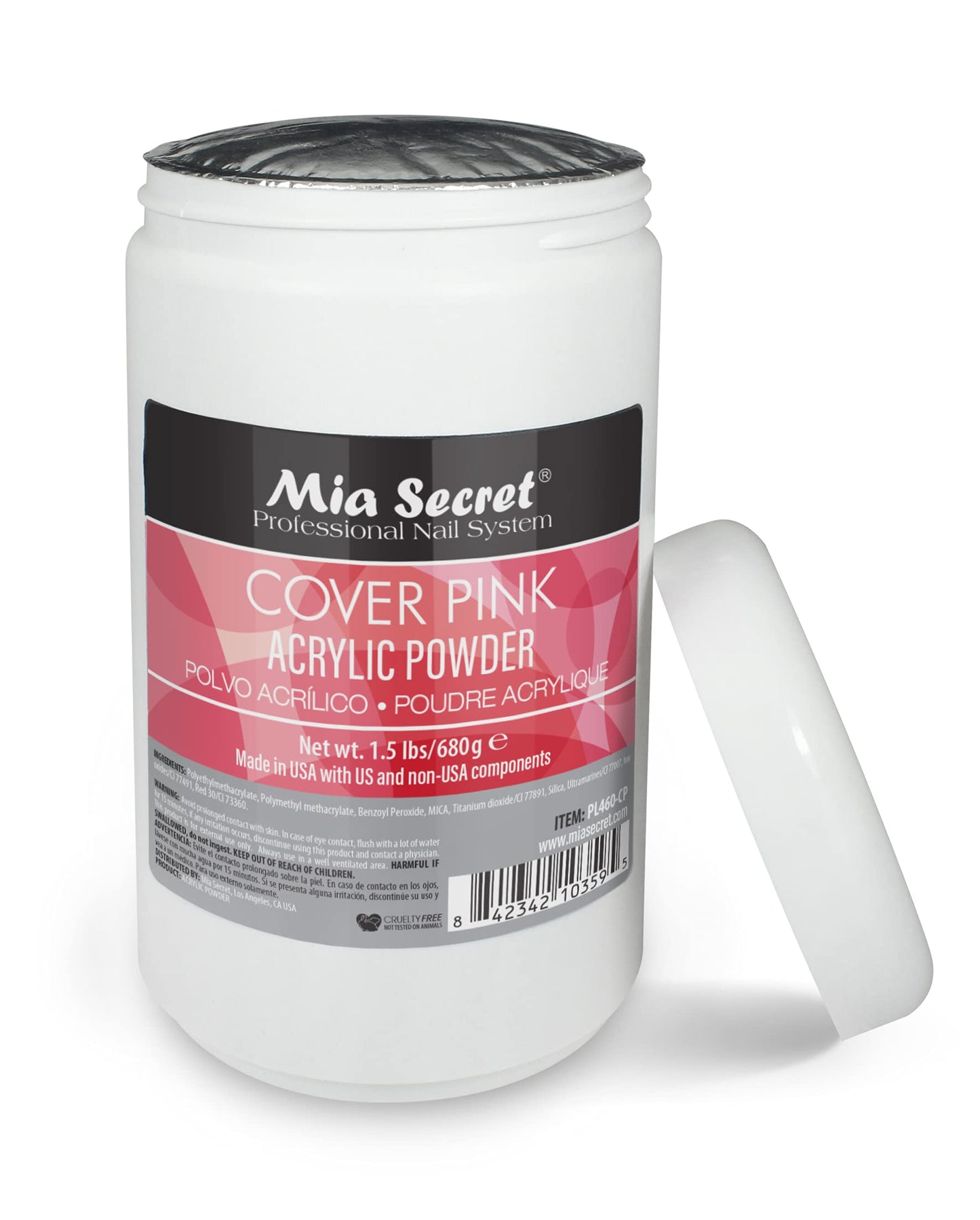 Mia Secret Cover Pink Acrylic Powder - 1.5 lbs. Beauty & Personal Care Mia Secret