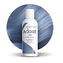 Adore Semi Permanent Hair Color (199 Luxe Blue) | Vegan & Cruelty-Free Blue Hair Dye | No Ammonia, No Peroxide, No Alcohol | 4 Fl Oz