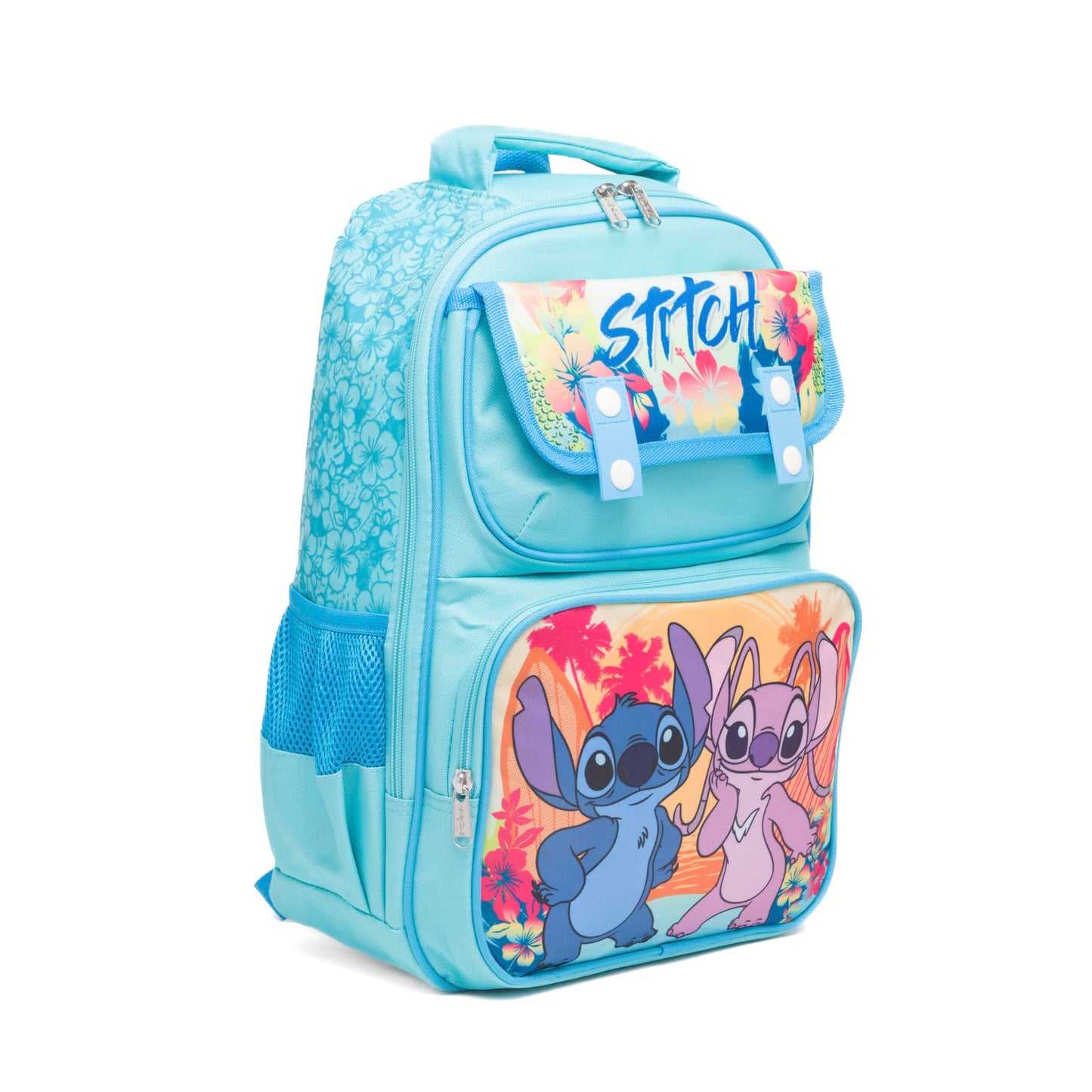 Ruz - Stitch Large School backpack with Padded Back and Adjustable Straps