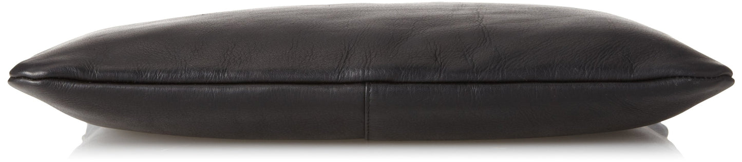 Claire Chase Folio with Handle, Black, One Size