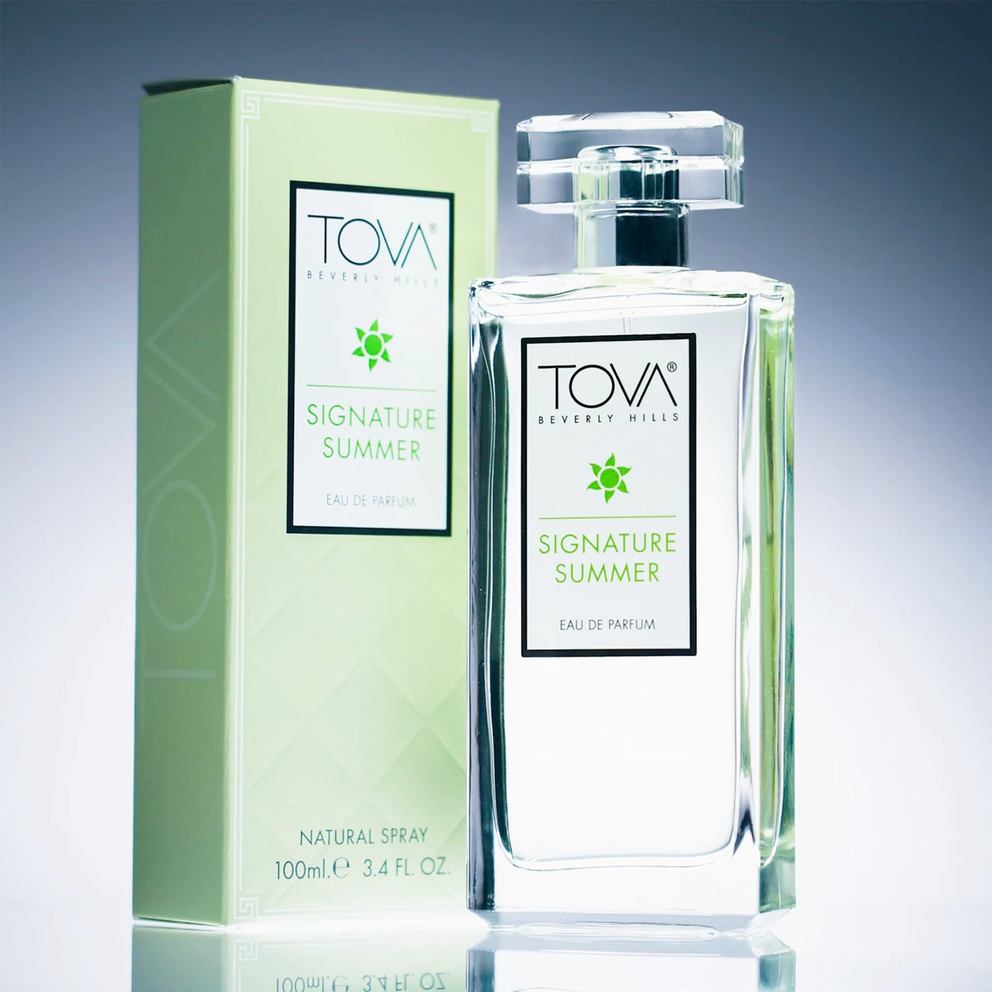 Tova Signature Summer Eau de Parfum - Floral Citrus Perfume for Women - Bergamot Jasmine Musk - Crafted in France & Cruelty-Free - 3.4 fl oz