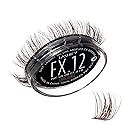 Lashify Fluffy FX 12mm Gossamer DIY Eyelash Extensions Refill, For The Most Curliest and Fluttery Appearance, Chocolate Color, Easy False Lashes