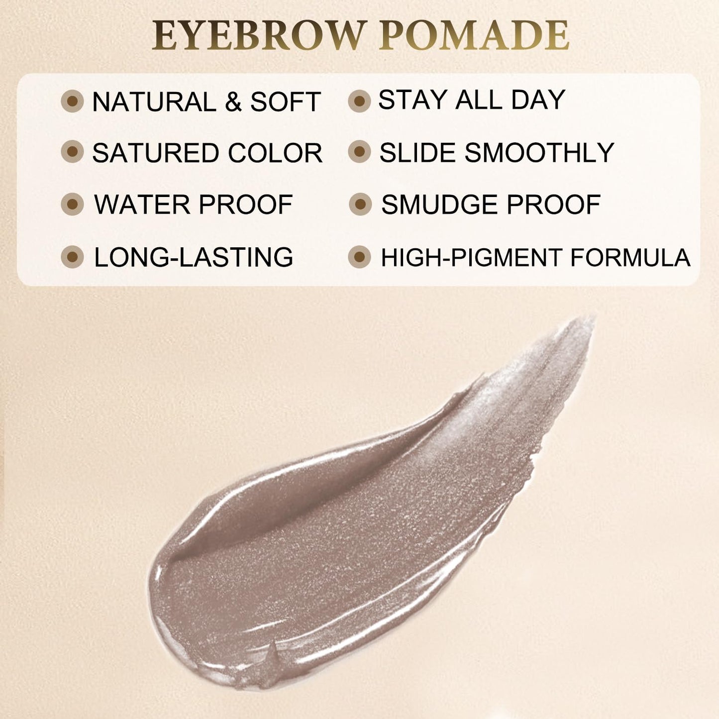 LAVONE Eyebrow Pen Makeup Kit, with Waterproof Eyebrow Pencil, Eyeliner, Pomade, and Brow Brush, Smudge-Proof and Long Lasting, Create Full Beauty and Personal Care LAVONE
