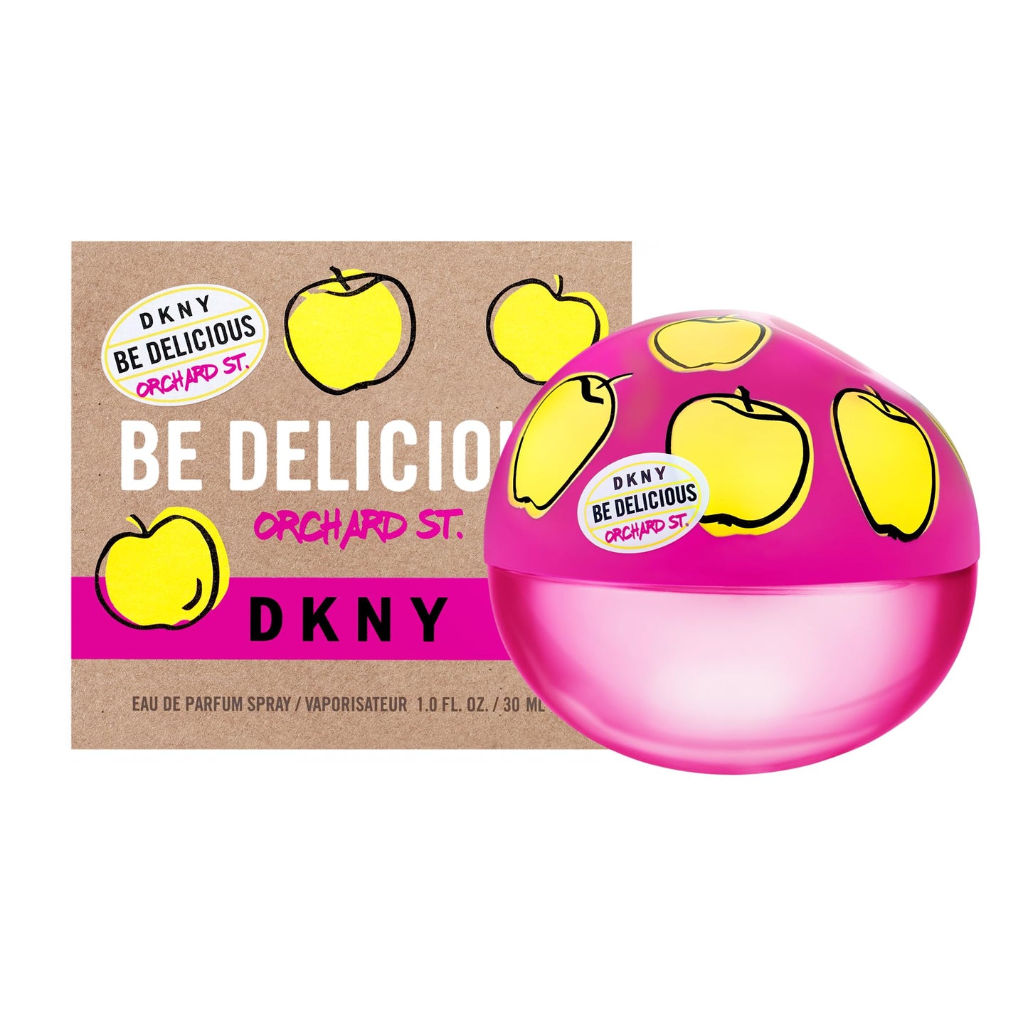 DKNY Be Delicious Orchard St. Eau de Parfum Perfume Spray For Women, 1.0 Fl. Oz.