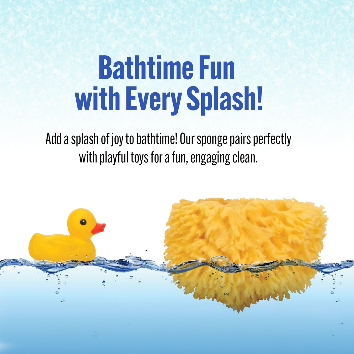 Baby Buddy Absorbent Natural Bath Sponge, Ultra Soft Premium Sea Wool Sponge, Soft on Baby's Tender Skin, Bath Accessories Baby and Kids, Infant Bath Beauty and Personal Care Baby Buddy