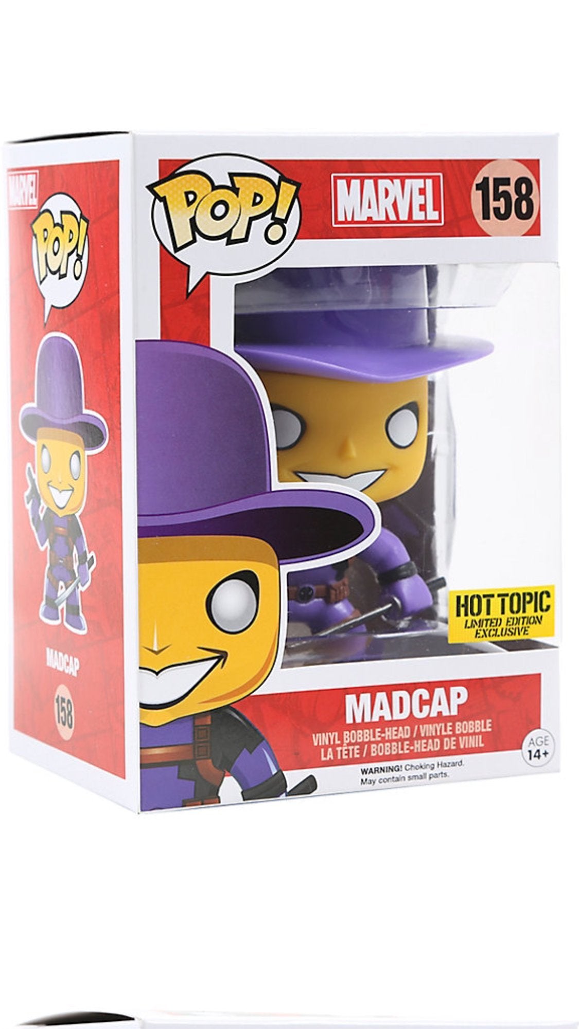 POP! Funko Marvel Deadpool Madcap Vinyl Exclusive No.158