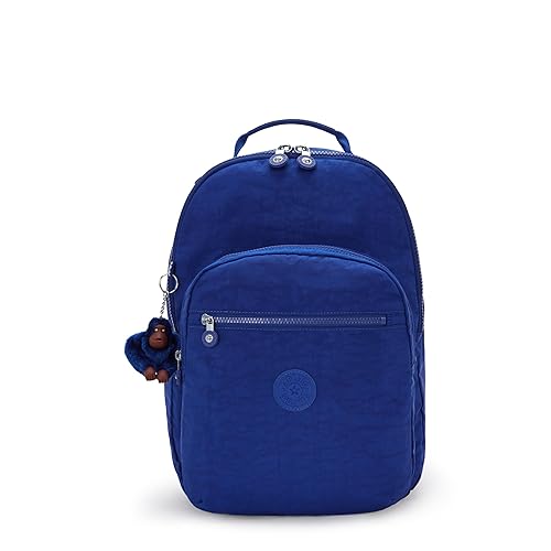 Kipling Women's Seoul 15" Laptop Backpack, Durable, Roomy with Padded Shoulder Straps, Built-In Protective Sleeve