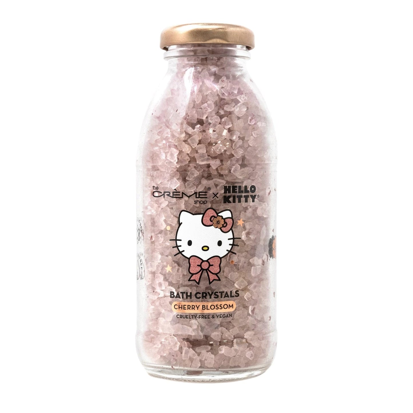 The Crème The Crème Shop x Hello Kitty Lovely Luxury Spa, Gifts For Her, Bath Essentials - Bath Bomb, Bath Crystal & Sugar Scrub (Cocoa Rose Scent) Beauty & Personal Care The Crème Shop
