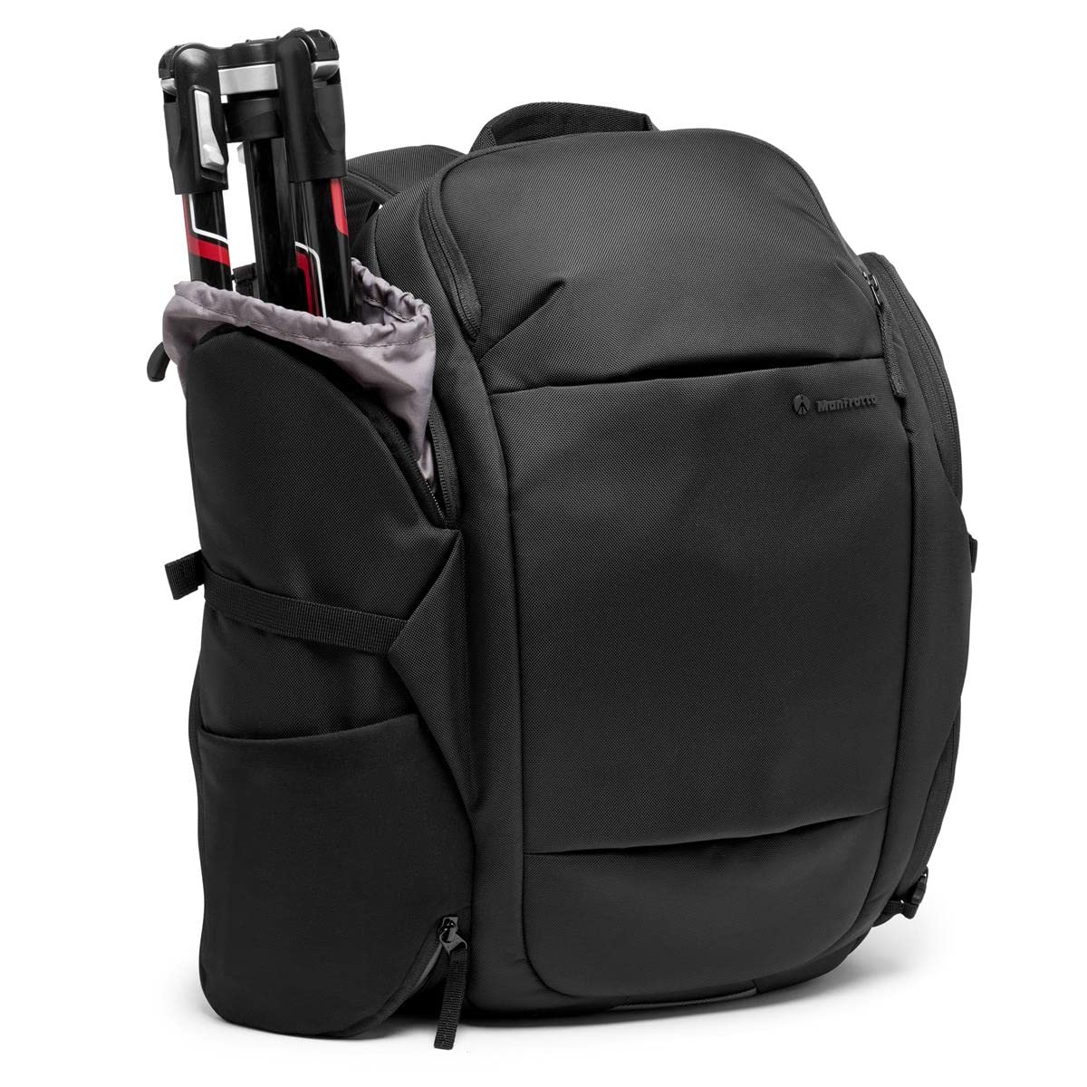 Manfrotto Advanced Travel III Photography Backpack for Camera and Laptop, Bag for Reflex/Mirrorless Camera with Lenses, with Interchangeable Dividers, Tripod Mount, Expandable Pocket, Side Access
