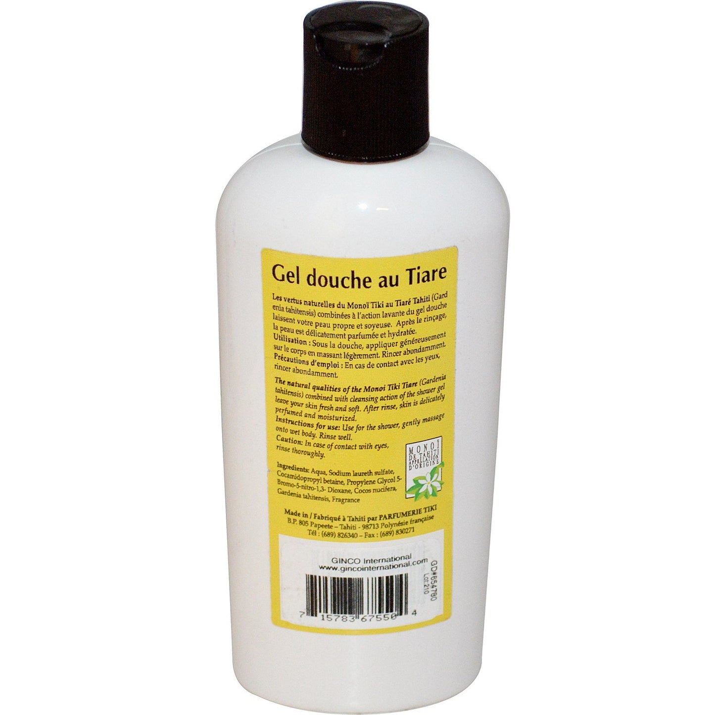 Monoi Tiare Tahiti Shower Gel - 8.33 fl oz