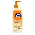 Clean & Clear Morning Burst Oil-Free Facial Cleanser with Vitamin C & BHA, Daily Nourishing Face Wash Gently Cleanses to Remove Oil & Pore Clogging
