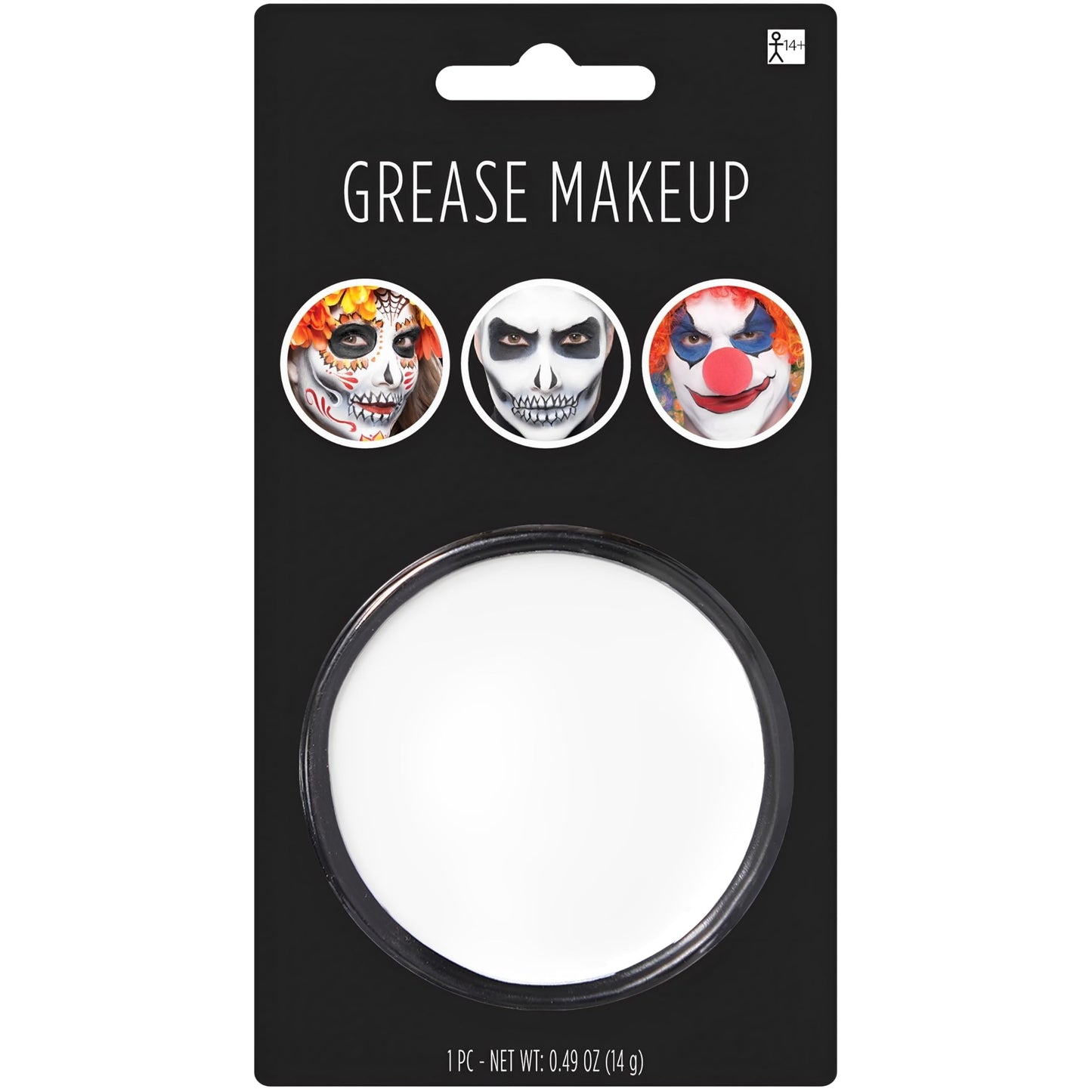 Green Cream Makeup Tube - 0.7 oz. - Vibrant Color & Pigmented Perfect for Festive & Creative Looks, Pack of 18