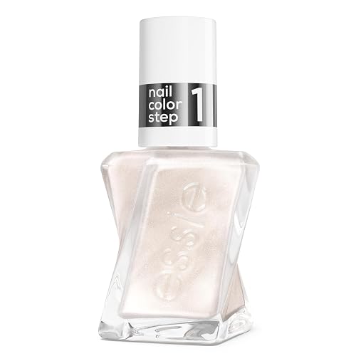 essie gel couture, Long-Lasting Nail Polish, Liquid Diamonds, Sheer White Nail Polish, Drip Drip, 0.46 fl oz Beauty & Personal Care essie