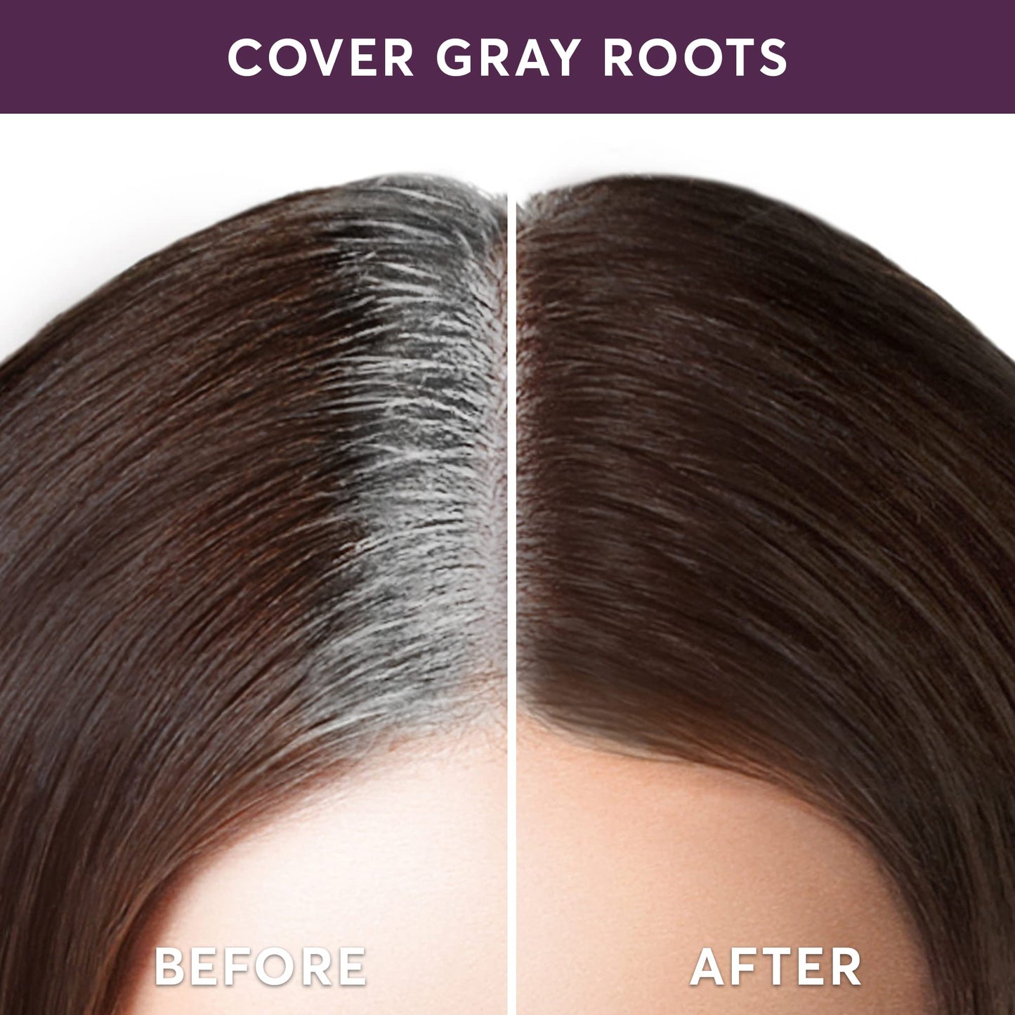 Madison Reed Root Touch Up + Brow Filler, Ombra Dark Brown - Instant Gray Coverage, Fills Brows & Thinning Hairlines, Rain/Sweat/Pillow-Proof, Smart