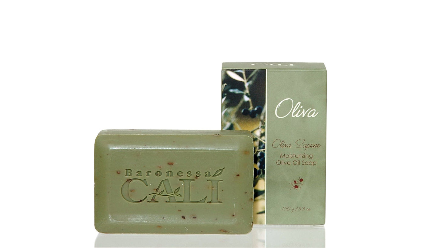 Baronessa Cali's Oliva Moisturizing Olive Oil Soap 5.3 oz Beauty & Personal Care RAPSI, FRANCOFONTE BARONESSA CALI, SICILY, ITALY