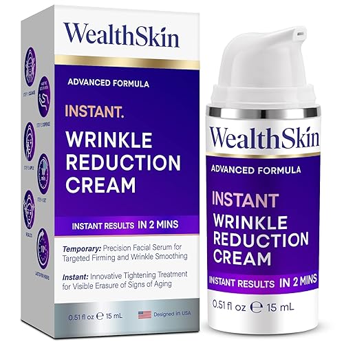 Instant Rapid Wrinkle Eye Cream: Temporary Effects Firm & Lift Under Eye Bags and Reduction Puffiness and Remover Dark Circles - 60 Second Tightener