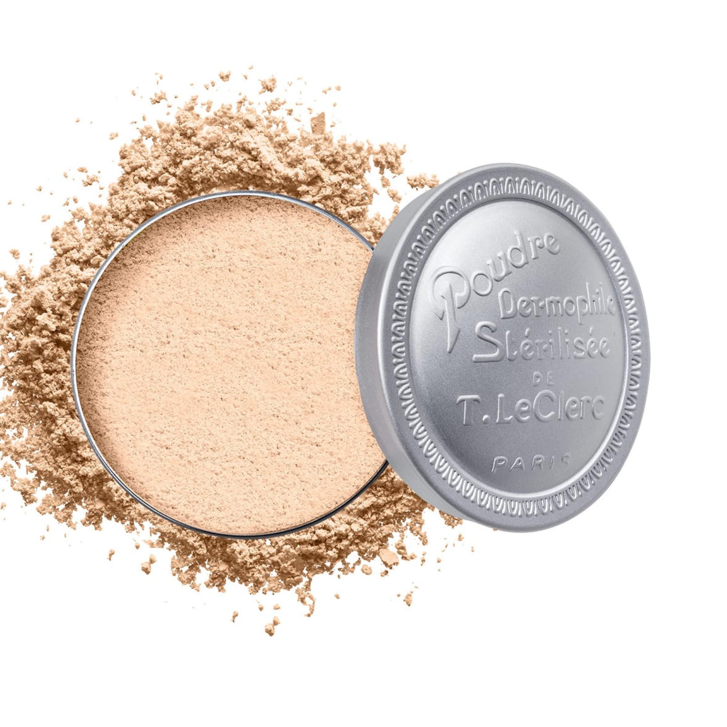 T. LeClerc Loose Facial Powder - Face Makeup Setting Powder Longwear, Blendable Mineral Minimizes Pores & Perfects Skin Tones Blurs Fine Lines