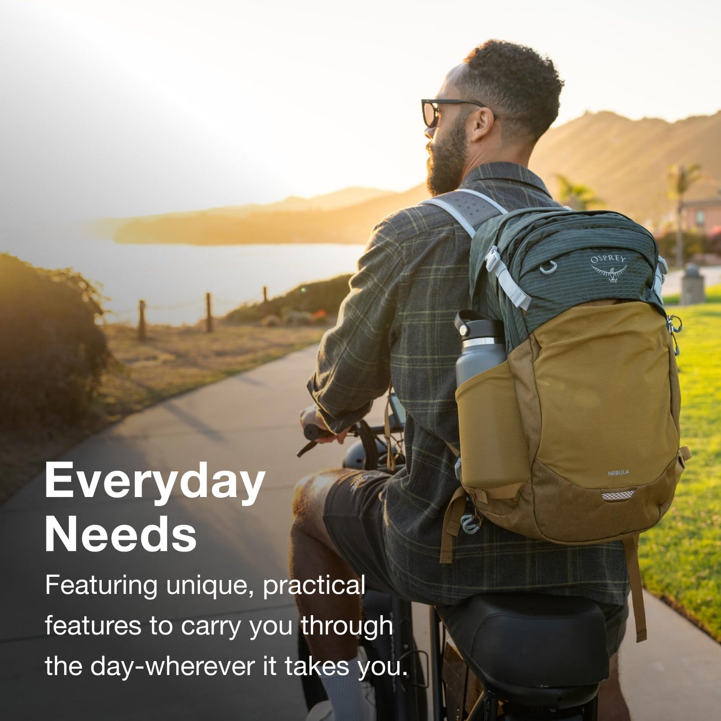 Osprey Nebula Commuter Backpack, Toffee Orange Heather