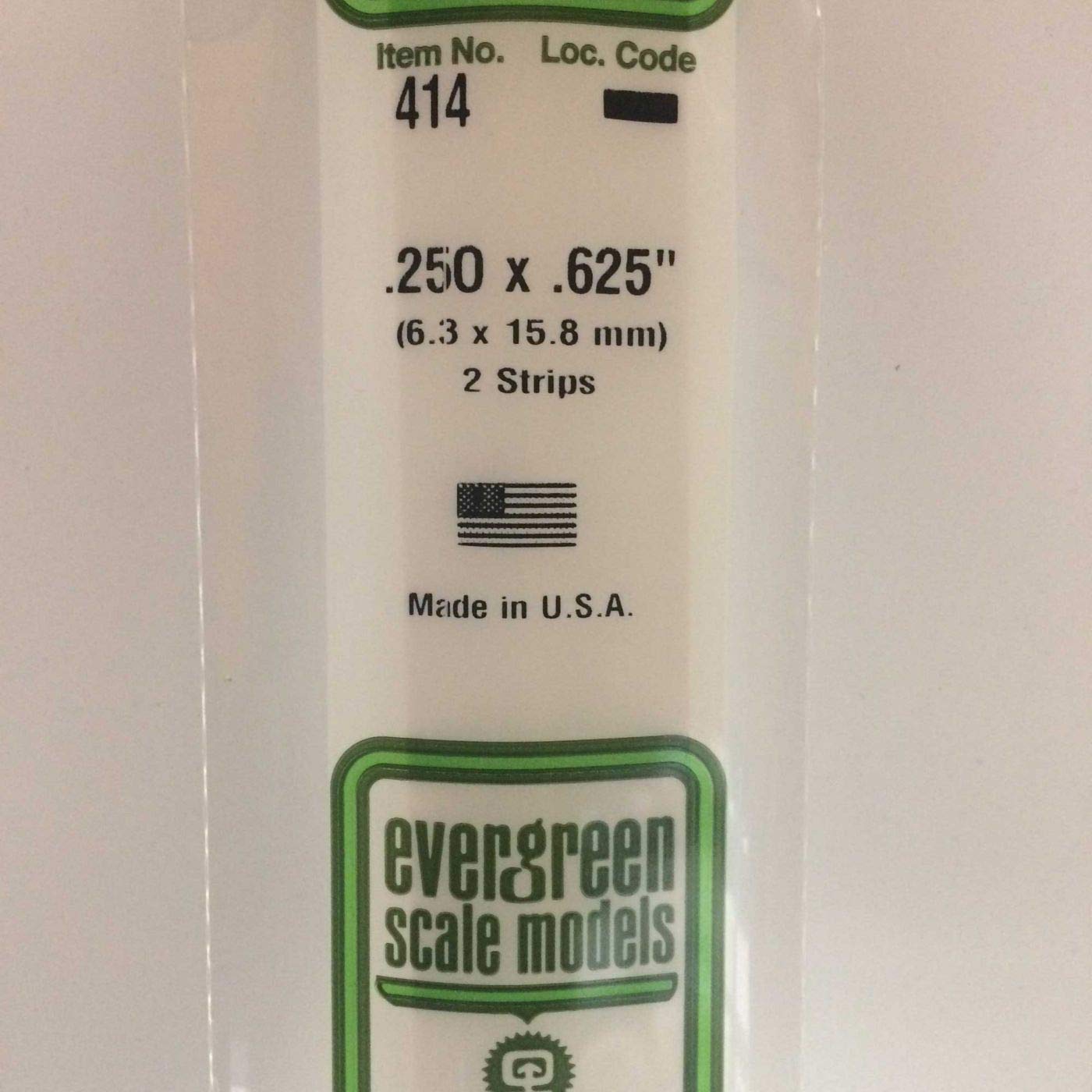 .250 x .625 x 24 Strips (2) Evergreen Beauty and Personal Care Evergreen