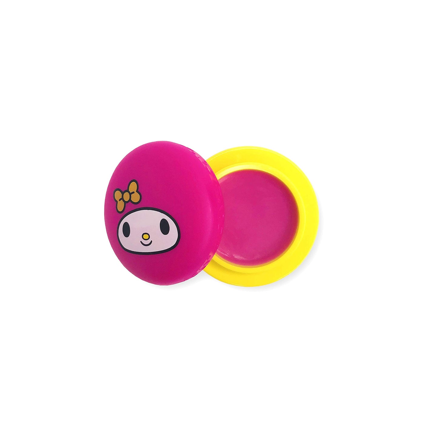 The Crème Shop x Sanrio Hello Kitty Macaron Lip Balm (My Melody Strawberry Ice Cream) Korean Cute Scented Pocket Portable Soothing Advanced Must-Have