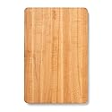 John Boos Chop-N-Slice Series Rectangular Wooden Maple Cutting Board 16”x10” - 1” Thick, 4.5-lb Reversible Butcher Block with Eased Corners…