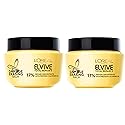 L'Oreal Paris Hair Care Elvive Total Repair 5 Damage Erasing Balm, Conditioning Hair Mask for Damaged Hair, with Almond and Protein, 8.5 fl; oz, (Pack