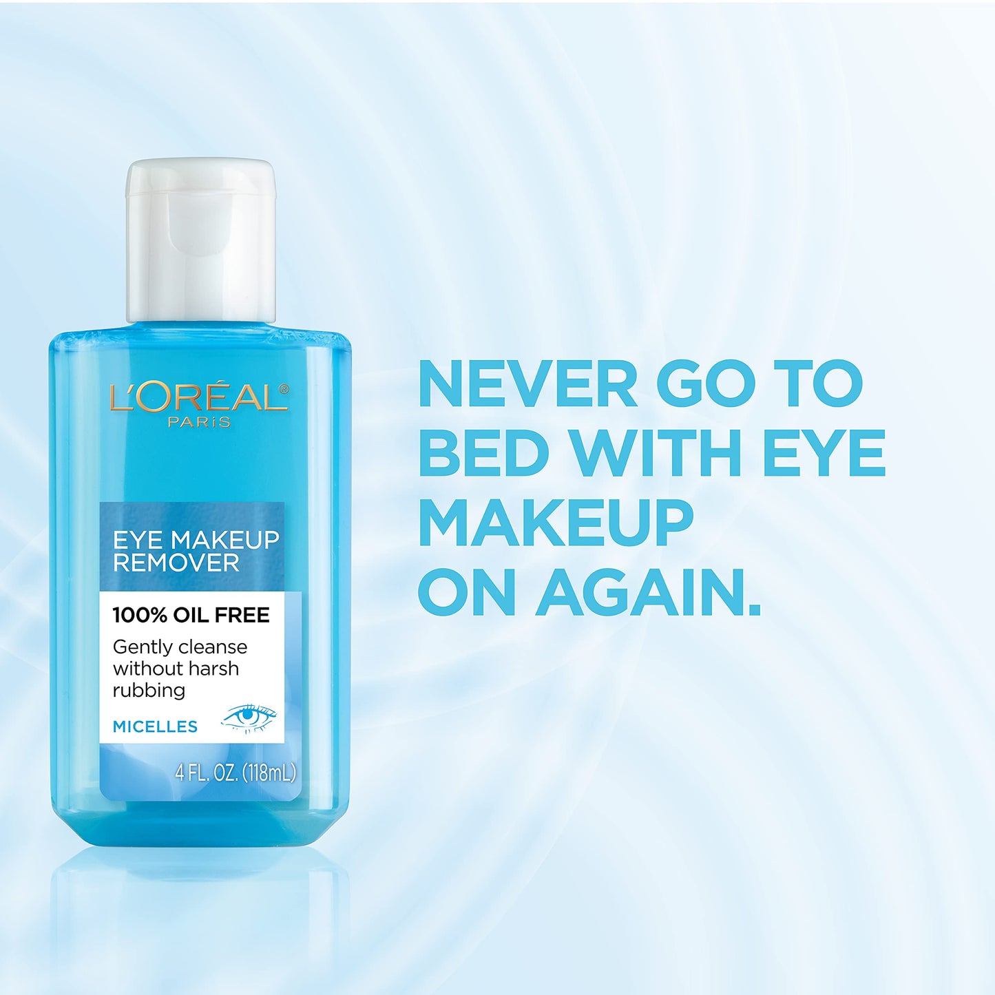 L'Oreal Paris Clean Artiste Oil Free Eye Makeup Remover, 2 Count Beauty and Personal Care L'Oreal Paris