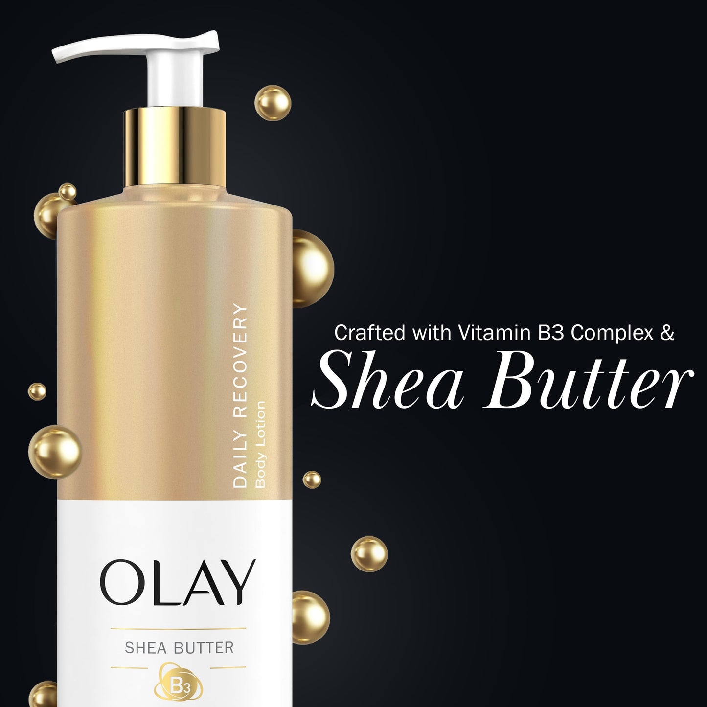 Olay, Daily Recovery & Hydration Body Lotion with Shea Butter, 17 Fl oz
