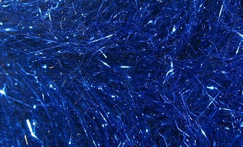 Hareline Fly Tying Ripple Ice Hair 4 inch #23 Blue Steely