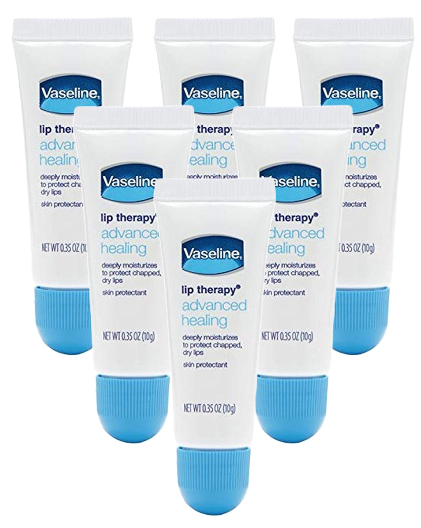 VASELINE Lip Therapy Advanced Healing Formula, 0.35 Oz (6 Pack) Beauty and Personal Care Vaseline