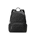 Kate Spade New York Womens Tilly Quilted Fabric Large Backpack, Black, One Size