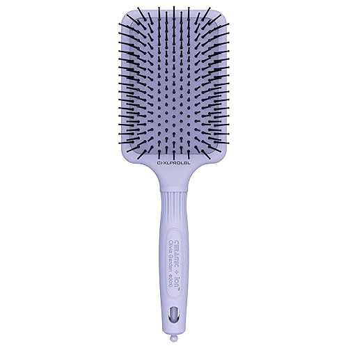 Olivia Garden Ceramic + Ion XL Pro Hair Brush, Blossom limited edition
