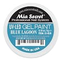 Mia Secret Professional Nail System UV/LED Gel Paint - 5 grams (Blue Lagoon) Beauty & Personal Care Mia Secret