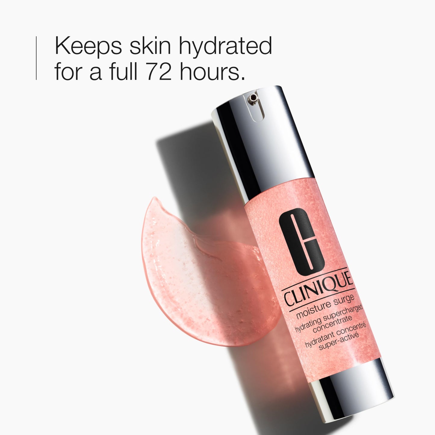 Clinique Moisture Surge Hydrating + Plumping Supercharged Concentrate Face Serum For All Skin Types | Blend of Hydrating Ingredients With Hyaluronic
