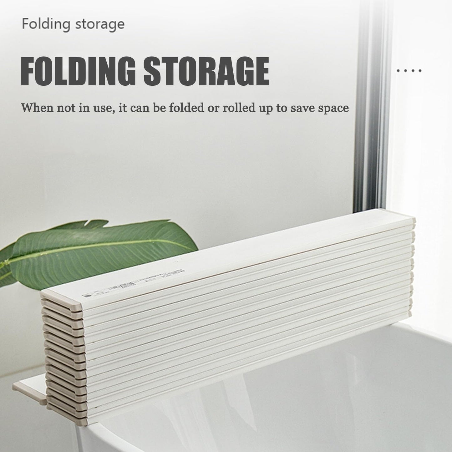 Folding Polypropylene Bathtub Cover Dust-Proof Bathtub Tray Shutter Bath Lid, 1cm Thickness Multifunction Insulation Board for Milk Baths Beauty and Personal Care ZGLINMZ