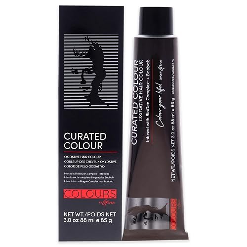 Colours By Gina Curated Colour - 5.66-5RR Intense Light Reddish by Colours By Gina for Unisex - 3 oz Hair Color