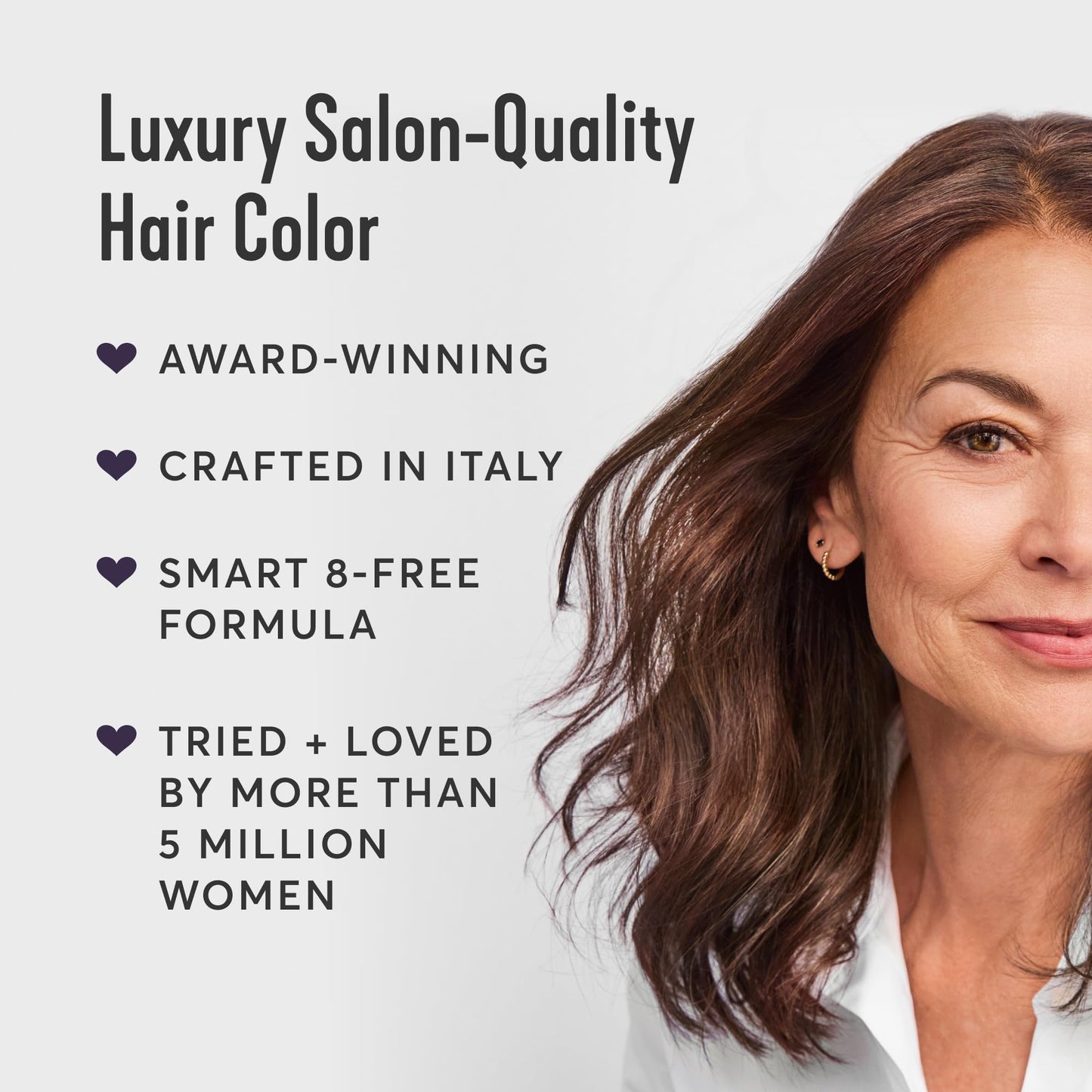 Madison Reed Radiant Hair Color Kit - 7.5NNA Light Neutral Brown (Umbria Brown), 100% Gray Hair Coverage Permanent Hair Dye for Resistant Grays |