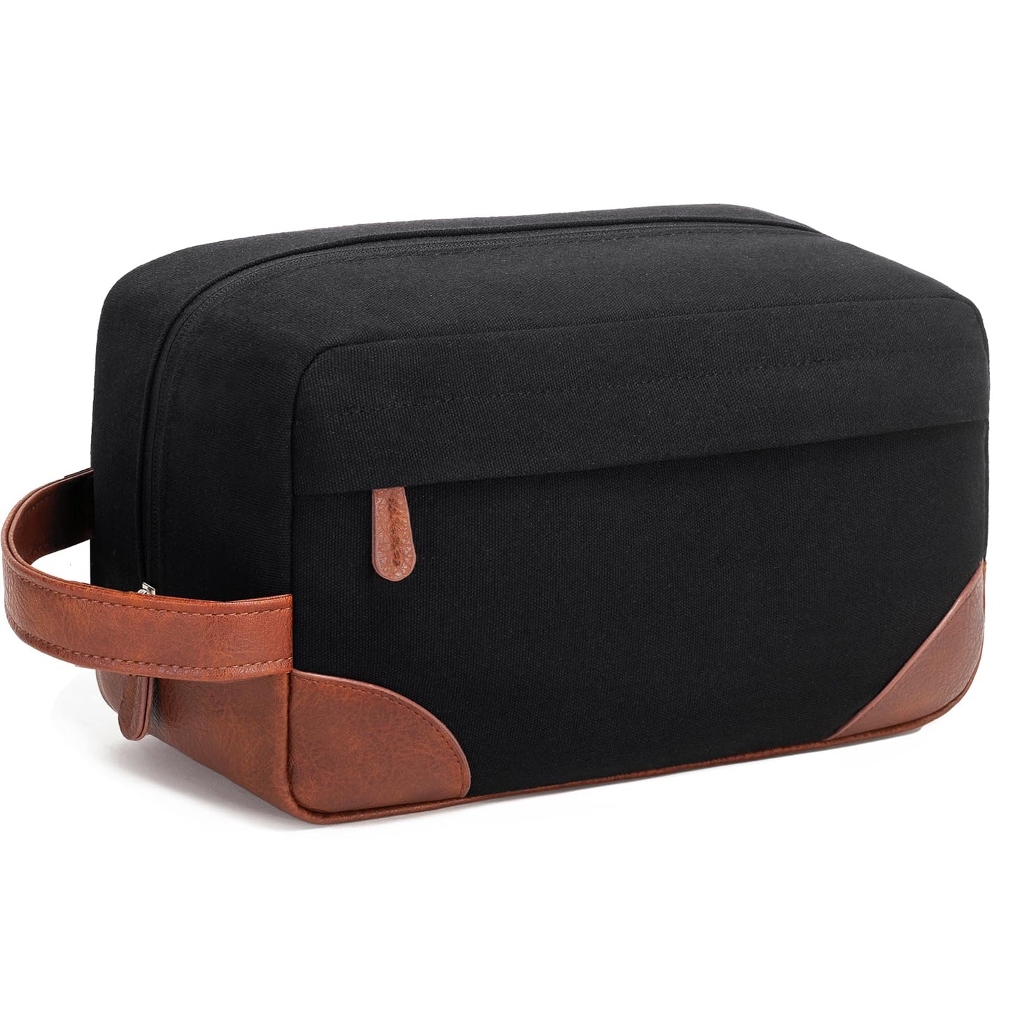 Vorspack Large Travel Toiletry Bag - Hanging Toiletry Bag for Men Water Resistant Canvas Shaving Bag with Large Capacity for Home Travel - Black Beauty and Personal Care Vorspack Default Title