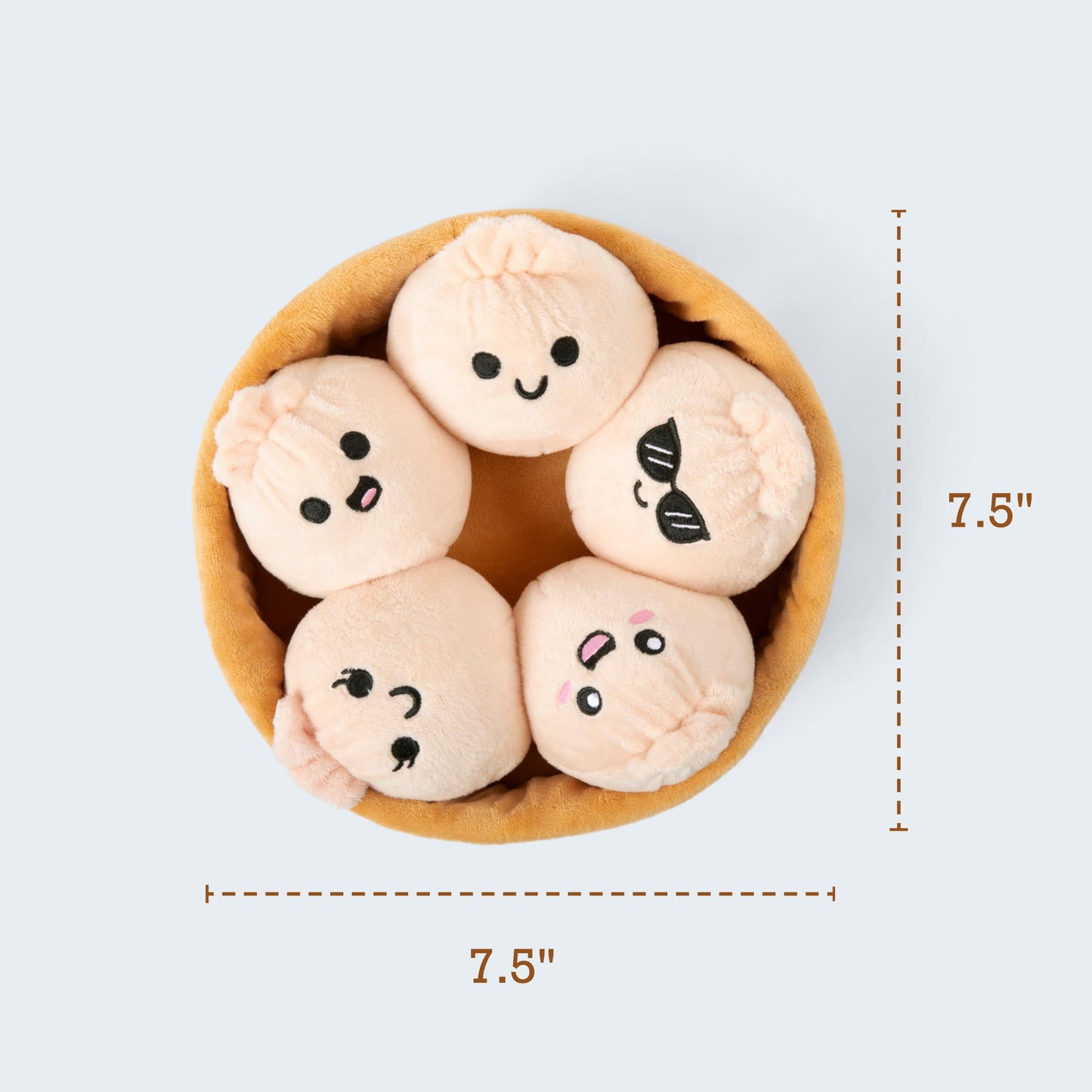 Emotional Support Dumplings by Relatable, Cuddly Stuffed Animals and Toys, Squishy Toys and Plushies, Great Gift Ideas for Loved Ones of All Ages,…