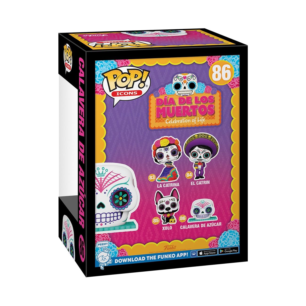 Funko Pop! Icon: Día de Los Muertos - Calavera de Azúcar