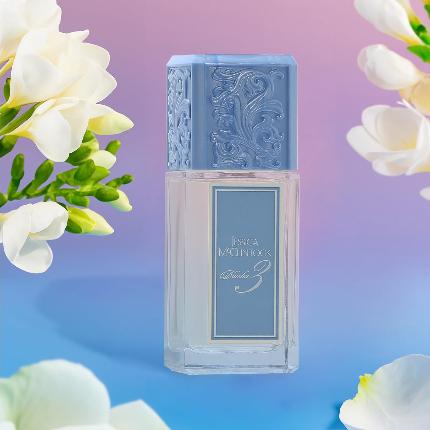 Jessica McClintock No. 3 Eau de Parfum Spray for Women, 3.4 Ounce