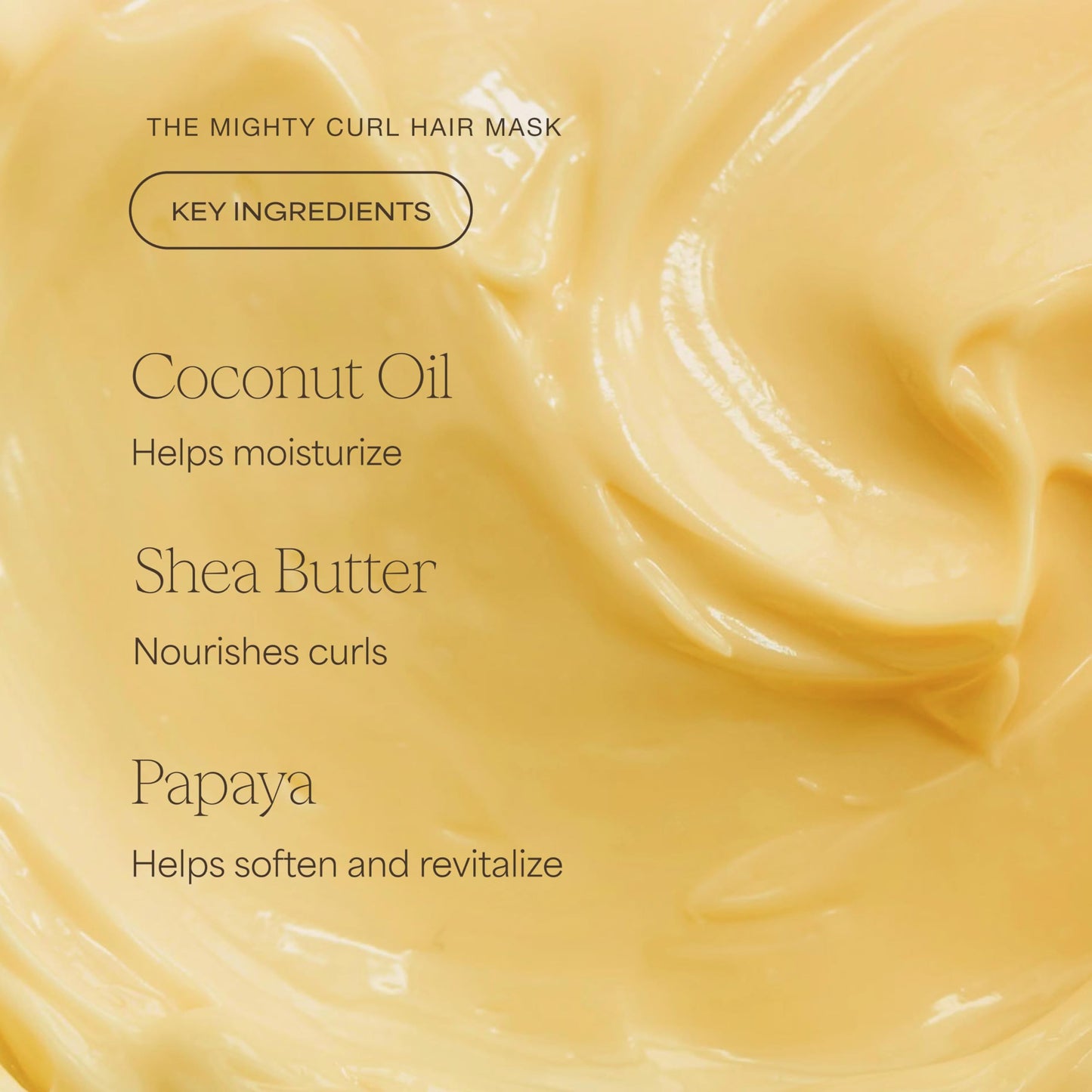 Raw Sugar The Mighty Curl Bundle - Shampoo, Conditioner & Hair Mask, Defines & Nourishes Curls, Formulated without SLS/SLES & Parabens