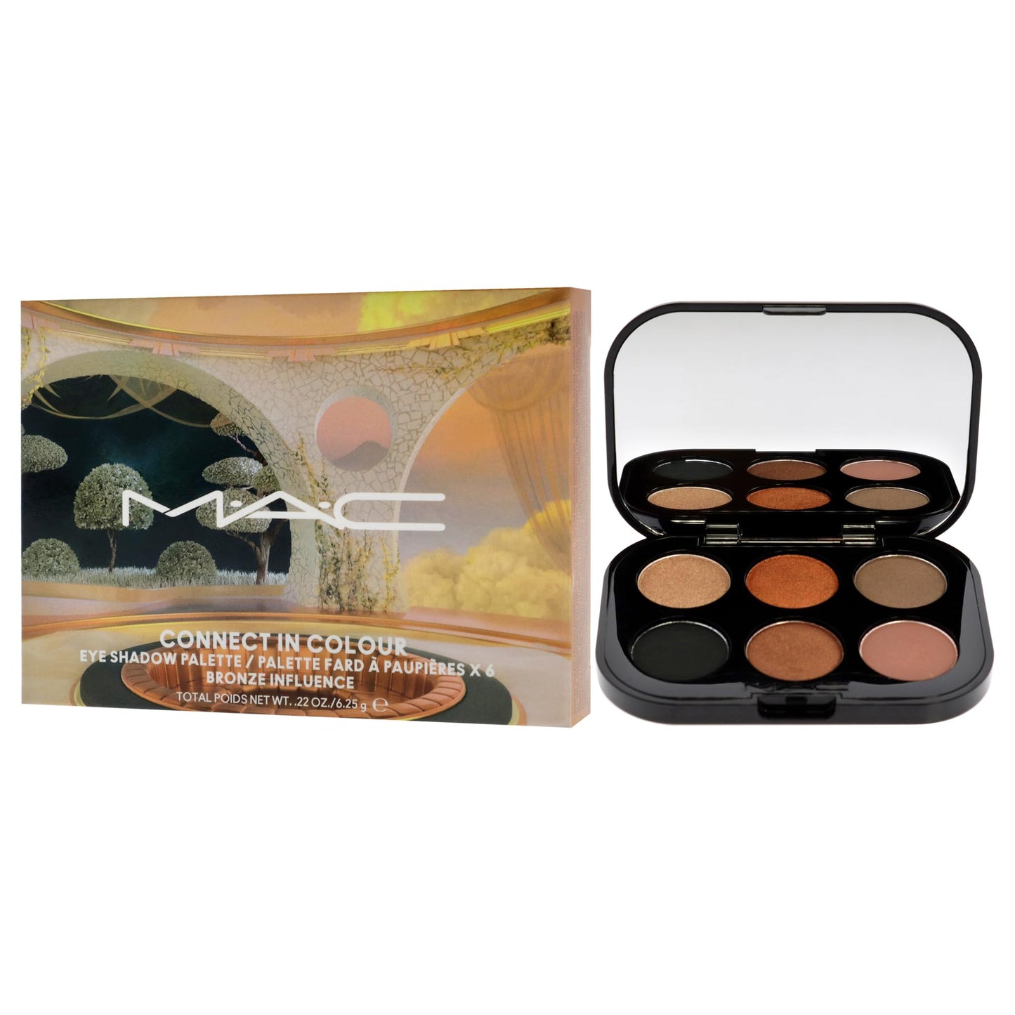 Connect In Colour Eye Shadow Palette - Bronze Influence by MAC for Women - 0.22 oz Eye Shadow