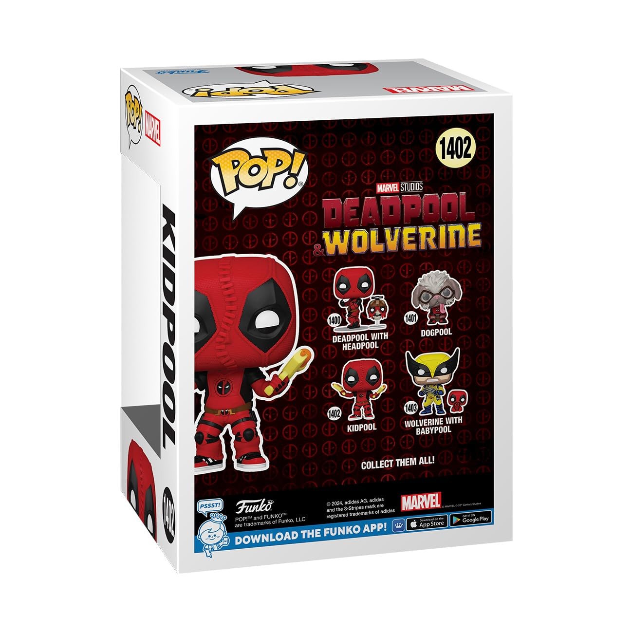 Funko POP! Marvel: Deadpool & Wolverine - Kidpool - Collectable Vinyl Figure - Gift Idea - Official Merchandise - for Kids & Adults - Movies Fans…