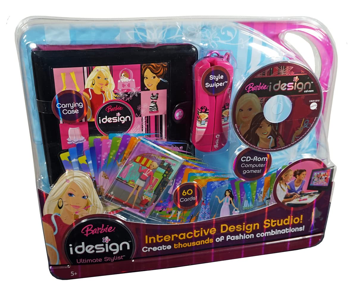 Barbie iDesign Ultimate Stylist Cards and CD-ROM