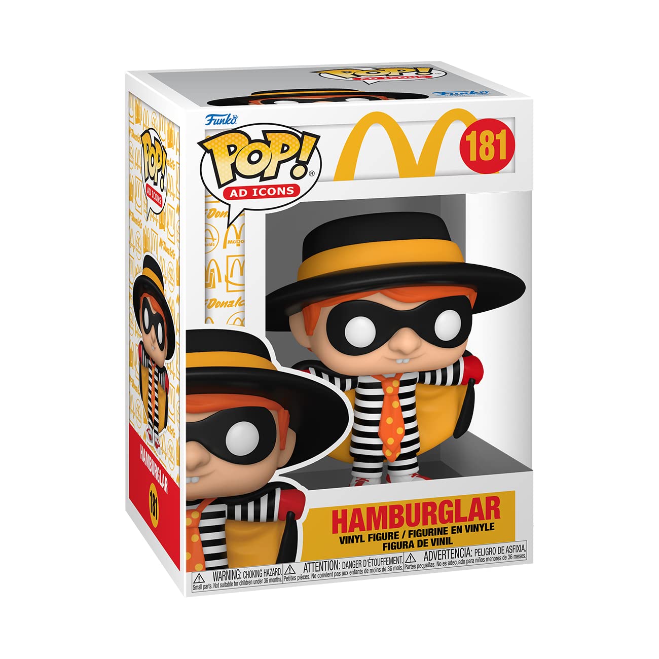 Funko POP! Ad Icons: McDonalds - Hamburglar - McDonald's - Collectable Vinyl Figure - Gift Idea - Official Merchandise - for Kids & Adults - Ad Icons…