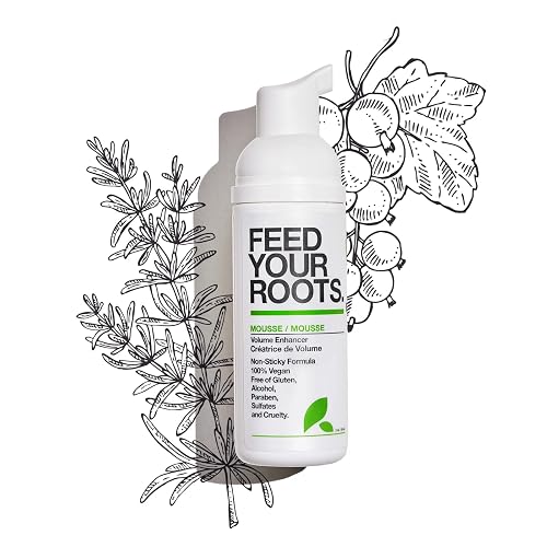 Yarok - Feed Your Roots Mousse - Volumize, Texturize & Transform - Volume Enhancer - Transform Curls - Non-Sticky & Non-Crunchy Formula - 100% Vegan