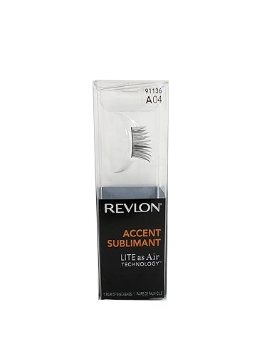 Revlon Accent Eyelashes, 91136/A04, 1 pr