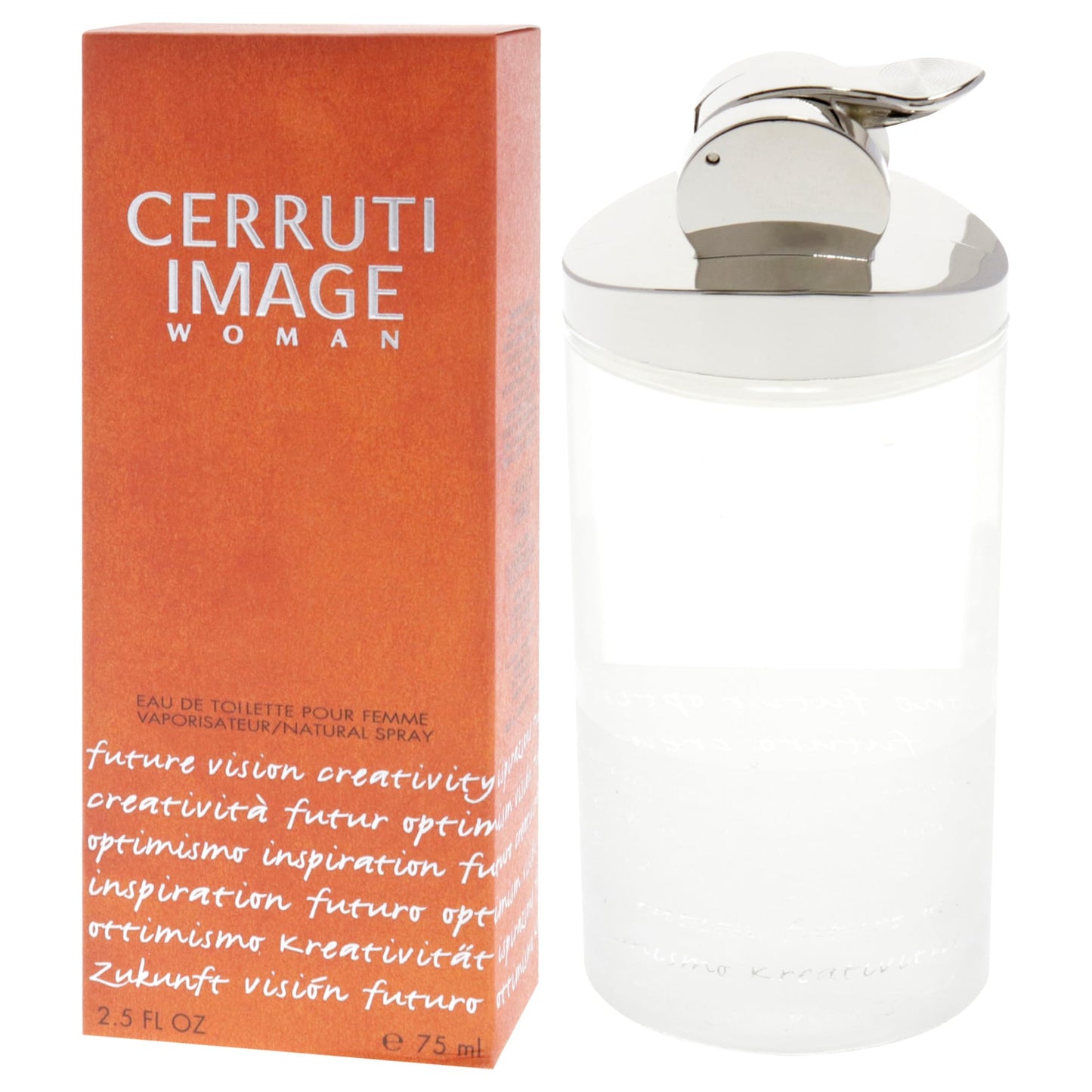 Nino Cerruti Image Women Eau De Toilette Spray, Orange, 2.50 Fl Oz (Pack of 1)
