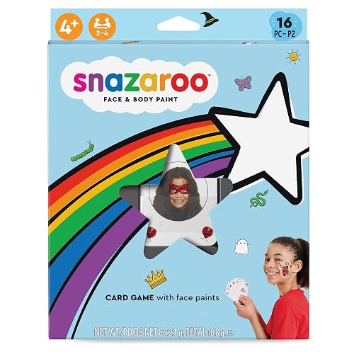 Snazaroo Family Face Paint Card Game